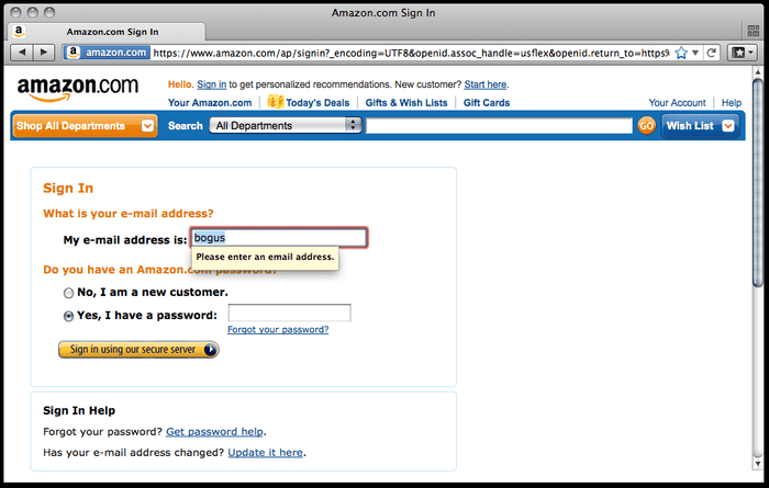 amazon and html5
